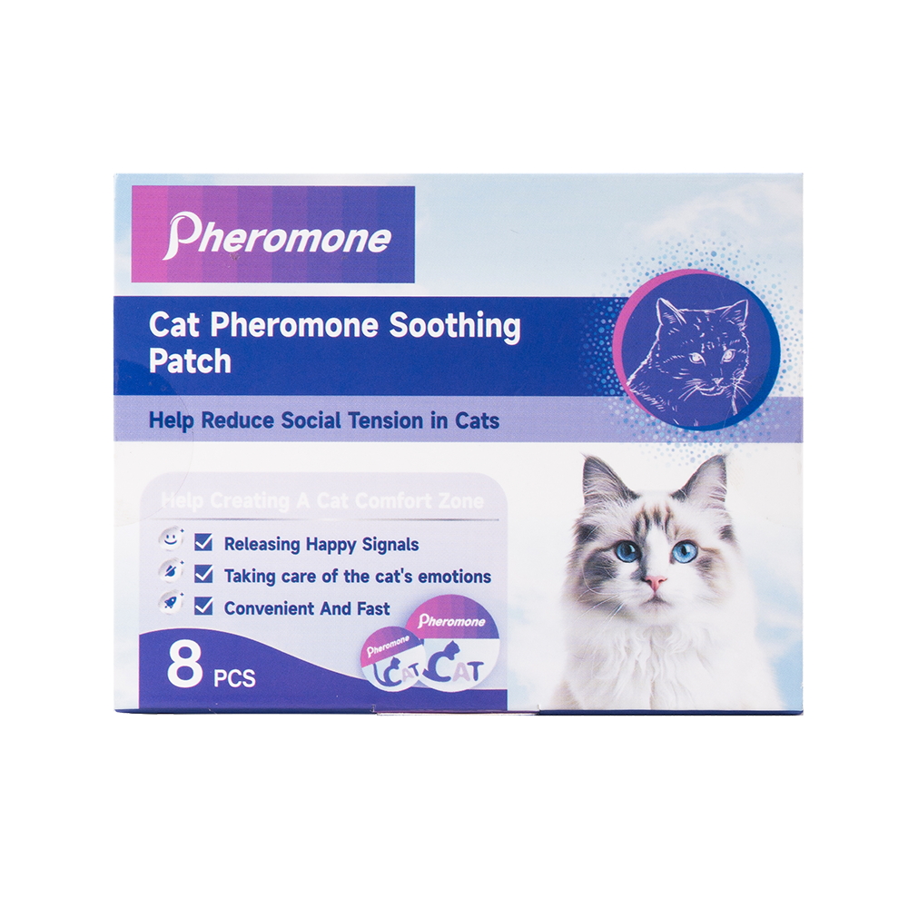 Calming Patches with Pheromones for Cats