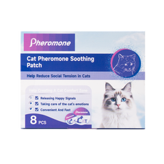 Calming Patches with Pheromones for Cats